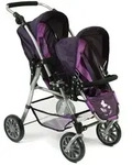 Bayer Chic Tandem-Buggy TWINNY, Pflaume