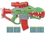 Nerf DinoSquad Rex-Rampage motorisierter Blaster, 10-Dart Clip-Magazin