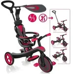 Authentic Sports Globber Explorer Trike 4in1 rot