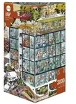 Heye Cartoon im Dreieck -.Emergency Room 2.000 Teile
