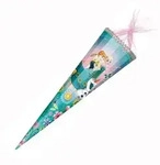 Nestler Schult&uuml;te Disney Frozen Eisk&ouml;nigin Glitter, 12eckig, 100cm