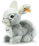 Steiff Dormili Hase grau sitzend, 21 cm