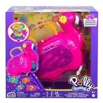 Polly Pocket Flamingo-Party Spielset, inkl. 2 Figuren & Zubeh&ouml;r