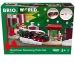 BRIO World Batterie-Dampflok Weihnachts-Set