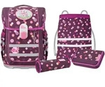 McNeill Schulranzen-Set ERGO COMPLETE RUBY, 5-teilig