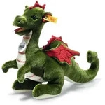Steiff Rocky Drache gr&uuml;n stehend, 32 cm