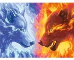 Ravensburger CreArt, Malen nach Zahlen - Feuer & Eis