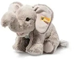 Steiff Edie Elefant hellgrau sitzend, 24 cm