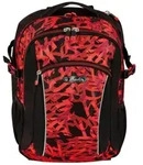 Herlitz Grundschulrucksack Ultimate leer Graffiti Schwarz/Rot