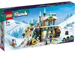 LEGO&reg; Friends 41756 Skipiste und Caf&eacute;, Winter-Set mit Puppen und Tierfigur