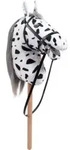 HKM Hobby Horse wei&szlig; mit schwarzen Punkten