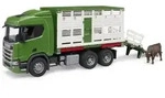 BRUDER&reg; 03548 Scania Super 560R Tiertransport-LKW mit 1 Rind