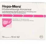 HEPA-MERZ Infusionsl&ouml;sungs-Konzentrat Ampullen 100 ml