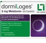 DORMILOGES 3 mg Melatonin plus Tryptophan Filmtab. 60 St.