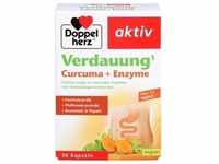 DOPPELHERZ Verdauung Curcuma+Enzyme Kapseln 30 St.