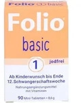 FOLIO 1 basic jodfrei Filmtabletten 90 St.