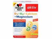 DOPPELHERZ D3+K2+Calcium+Magnesium Tabletten 30 St.