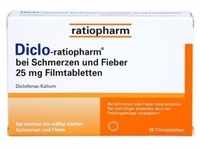 DICLO-RATIOPHARM bei Schmerzen u.Fieber 25 mg FTA 20 St.