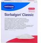 SORBALGON Classic 5x5 cm Calciumalginat-Kompresse 10 St.