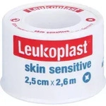 LEUKOPLAST Skin Sensitive 2,5 cmx2,6 m m.Schutzr. 1 St.