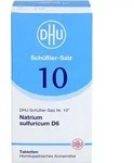 BIOCHEMIE DHU 10 Natrium sulfuricum D 6 Tabletten 900 St.