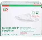 SUPRASORB P sensitive PU-Schaumv.bor.lite 5x5cm 10 St.