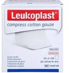 LEUKOPLAST compress Cotton Gauze 10x10cm ste.8f 50 St.