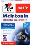 DOPPELHERZ Melatonin Tabletten 40 St.