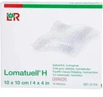 LOMATUELL H Salbent&uuml;ll 10x10 cm steril 10 St.