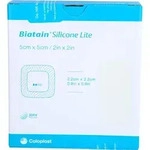 BIATAIN Silicone Lite Schaumverband 5x5 cm 5 St.