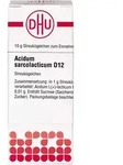 ACIDUM SARCOLACTICUM D 12 Globuli 10 g