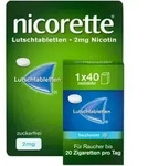 NICORETTE freshmint 2 mg Lutschtabletten gepresst 40 St.