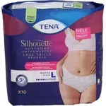 TENA SILHOUETTE plus L white Inkontinenz Pants 10 St.