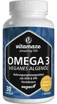 OMEGA-3 VEGAN Algen&ouml;l hochdosiert Kapseln 30 St.