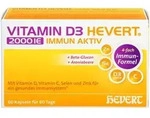 VITAMIN D3 HEVERT 2000 I.E. Immun Aktiv Kapseln 60 St.
