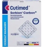 CUTIMED Sorbion Carbon Wundverb.15x15 cm steril 12 St.
