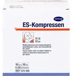 ES-KOMPRESSEN steril 10x10 cm Gro&szlig;packung 100 St.