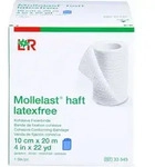 MOLLELAST haft Binden latexfrei 10 cmx20 m blau 1 St.