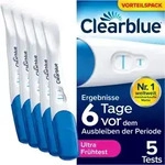 CLEARBLUE Schwangerschaftstest fr&uuml;he Erkennung 5 St.