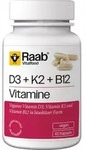 RAAB Vitalfood Vitamin D3 K2 B12 Kapseln 60 St.