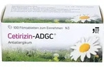CETIRIZIN ADGC Filmtabletten 100 St.