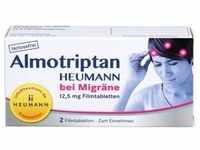 ALMOTRIPTAN Heumann bei Migräne 12,5 mg Filmtabl. 2 St.