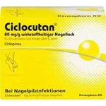 CICLOCUTAN 80 mg/g wirkstoffhaltiger Nagellack 3 g