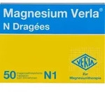 MAGNESIUM VERLA N Dragees 50 St.