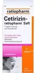 CETIRIZIN-ratiopharm Saft 75 ml