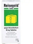 REISEGOLD Tabs gegen Reise&uuml;belkeit 10 St.