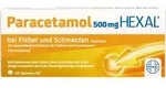 PARACETAMOL 500 mg HEXAL b.Fieber u.Schmerzen Tab. 20 St.