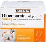 GLUCOSAMIN-RATIOPHARM 1500 mg Plv.z.H.e.L.z.Einn. 30 St.