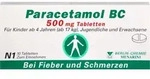 PARACETAMOL BC 500 mg Tabletten 10 St.