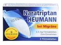 NARATRIPTAN Heumann bei Migräne 2,5 mg Filmtabl. 2 St.